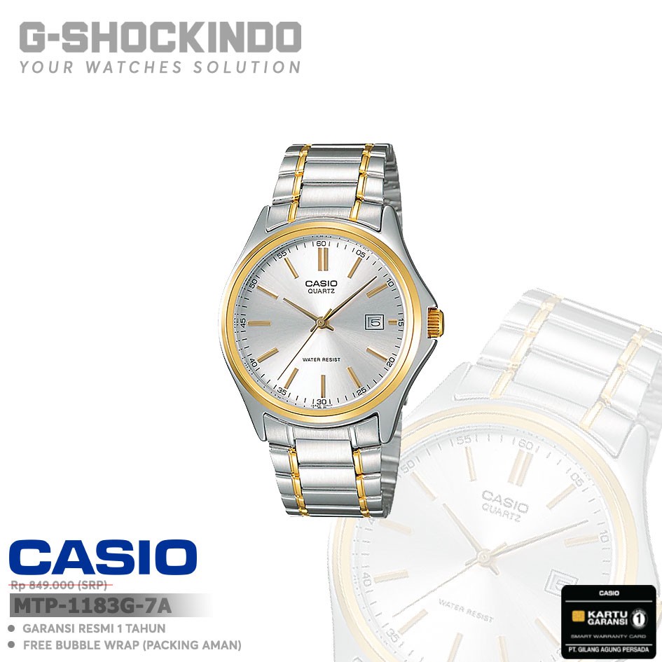 Casio General MTP-1183G-7A / MTP-1183G-7ADF Original