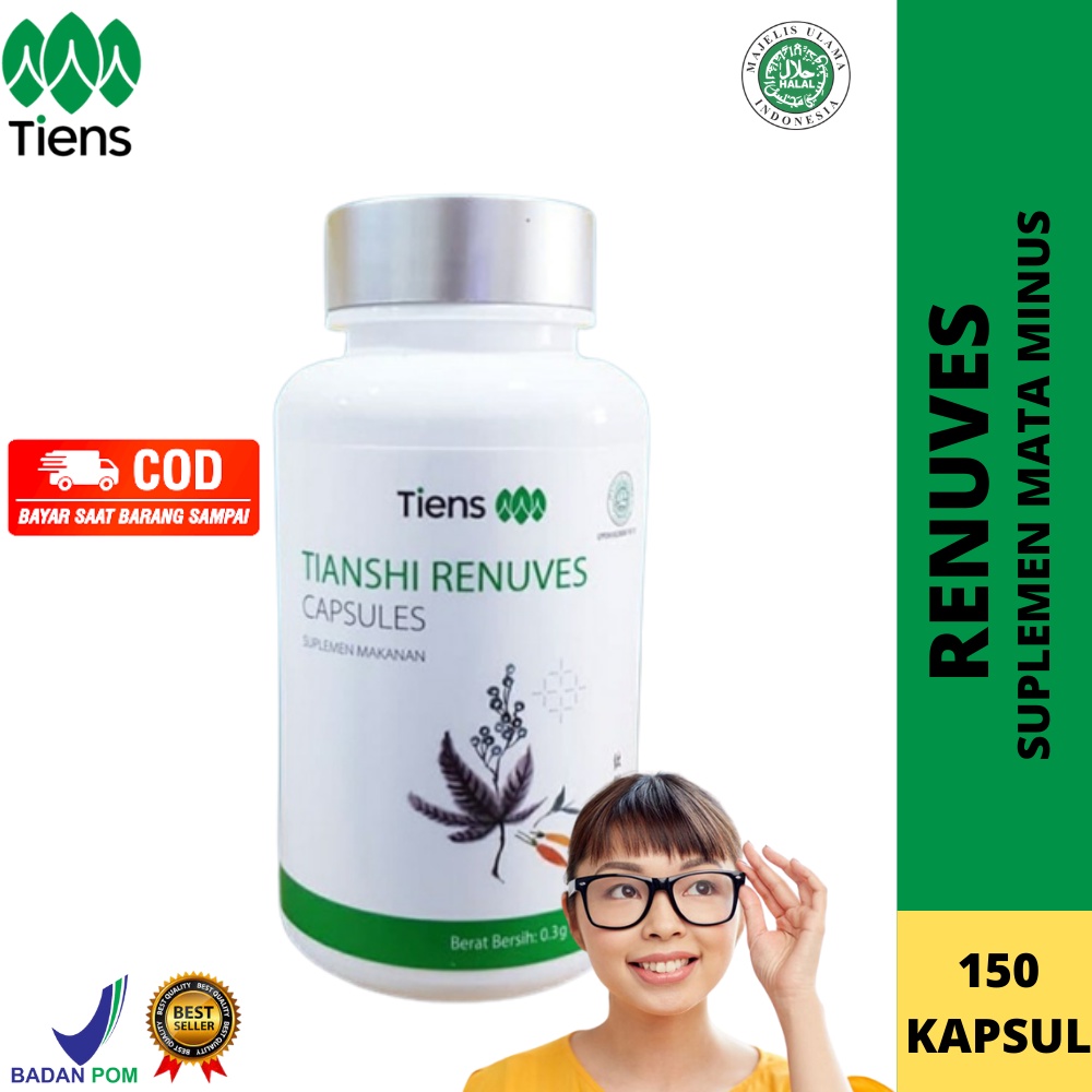 Tianshi Renuves Capsules - Mengatasi mata minus