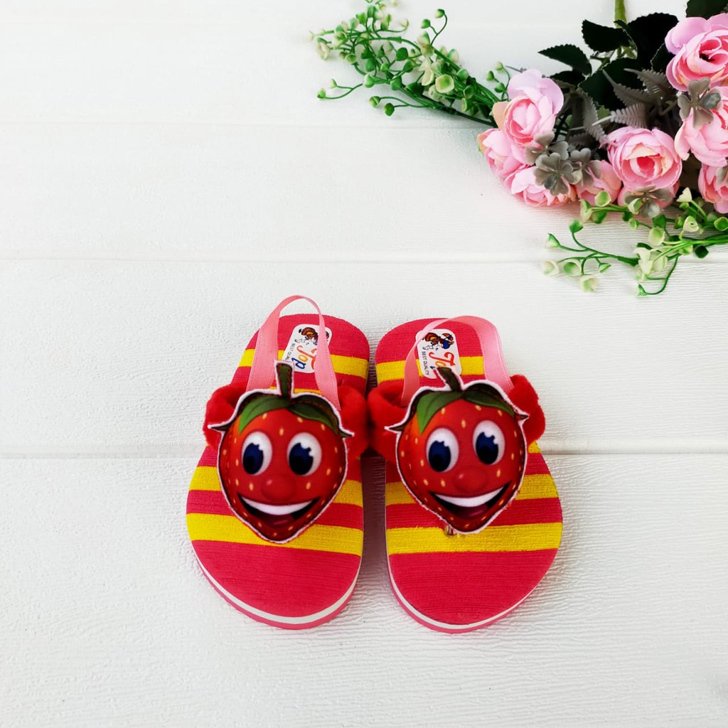 JB-Sandal Baby karakter stawberry