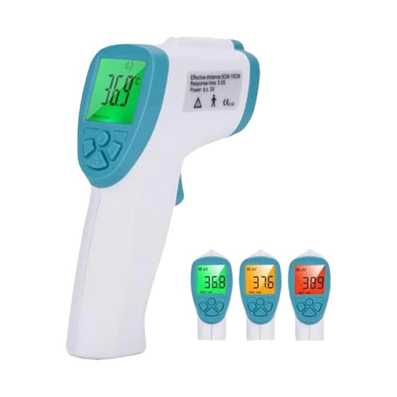 TR002 Non-contact Infrared Gun Thermometer Termometer Ukur Suhu Digital