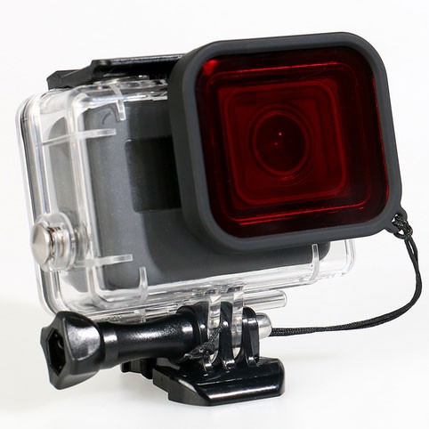 Red Filter Lens Camera for Gopro Hero 5/6/7 - Red