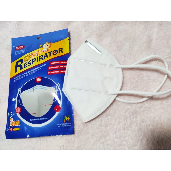 Masker kn95 masker Medis Respirator mask anti polusi virus gb2626-2006