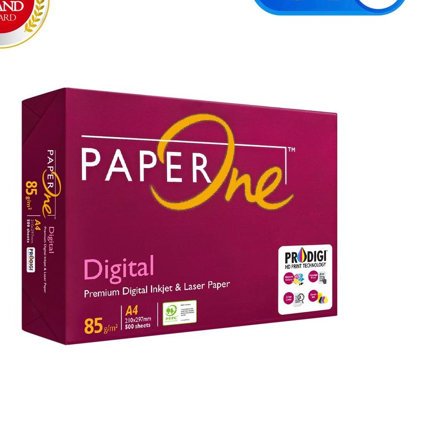 

Langsung Kirim PAPERONE Kertas A4 85gr 1 Ream (500 lembar) [Kertas HVS, Kertas Fotocopy Digital] 45G!!