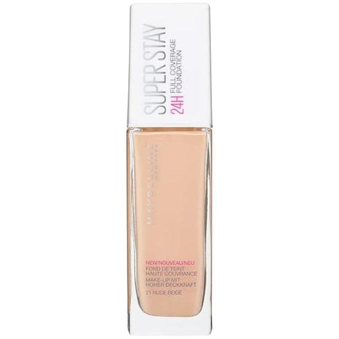 Termurah Maybelline Super Stay Full Coverage Foundation / Superstay Foundation - 128 Warm Nude