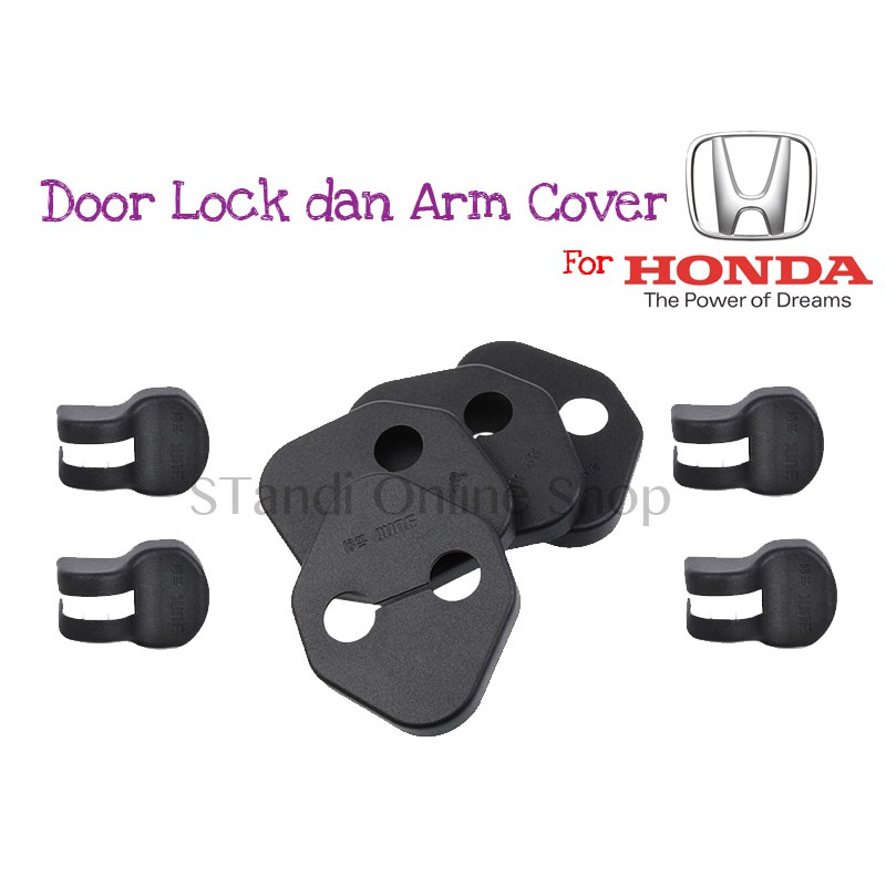 Car Door Lock dan Arm Cover Mobil Honda BRV HRV Brio Mobilio CRV Jazz