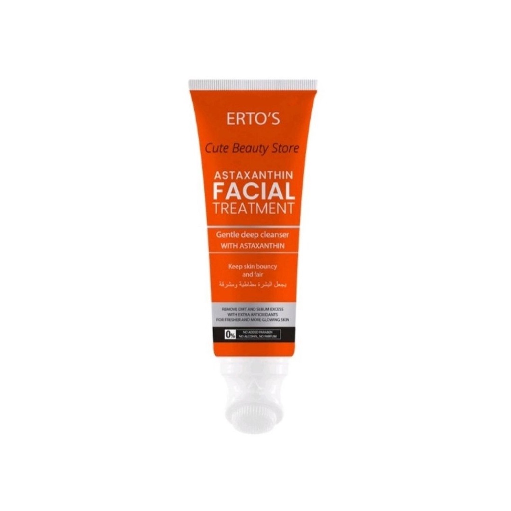 Ertos Facial Treatment New Series Pembersih Wajah Penghilang Jerawat Mencerahkan Wajah