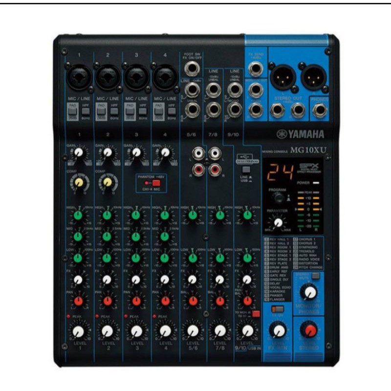 audio mixer Yamaha MG 10XU/MG 10XU/MG 10XU