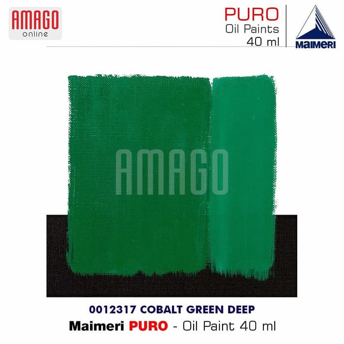 MAIMERI PURO - OIL PAINT - COBALT GREEN DEEP - 40ML - M0012317