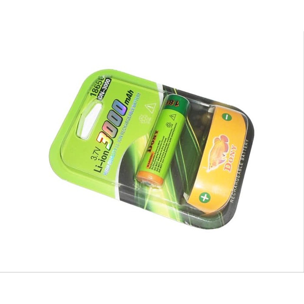 Baterai Cas Senter Kepala Dony 3000 mAh - 1 Pc | Rechargeable Battery