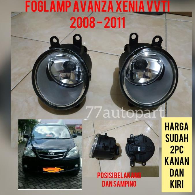 Lampu Kabut Foglamp Avanza Xenia Vvti 2008 2009 2010 2011