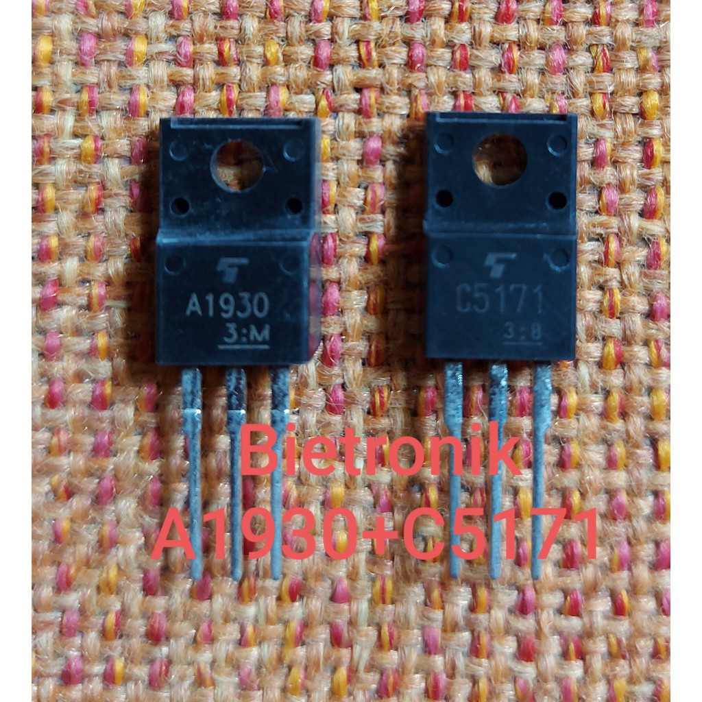 A1930 + C5171 / 2SA1930 + 2SC5171 TO-220 Transistor TOSHIBA