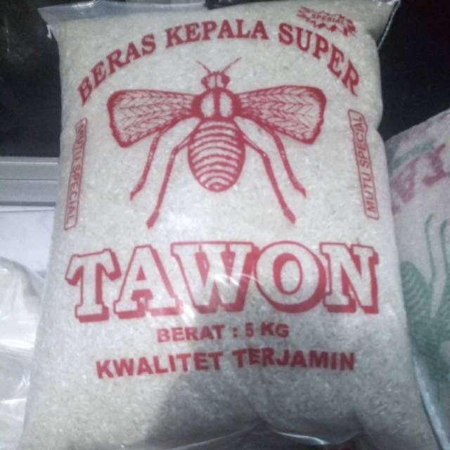 

Beras tawon super isi 5kg