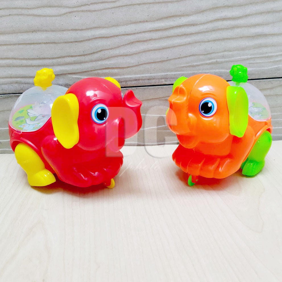 Gajah Tarik Bisa Jalan Nyala