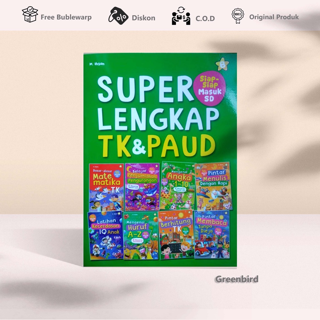 Buku Paket Buku Anak Super Lengkap TK & Paud  - Magenta