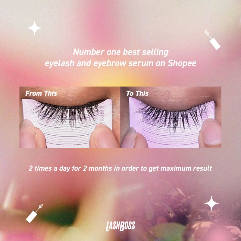 [READY LANGSUNG KIRIM] LASH BOSS SERUM BULU MATA &amp; ALIS | LASH BOSS RAPUNZEL EYE &amp; BROW SERUM