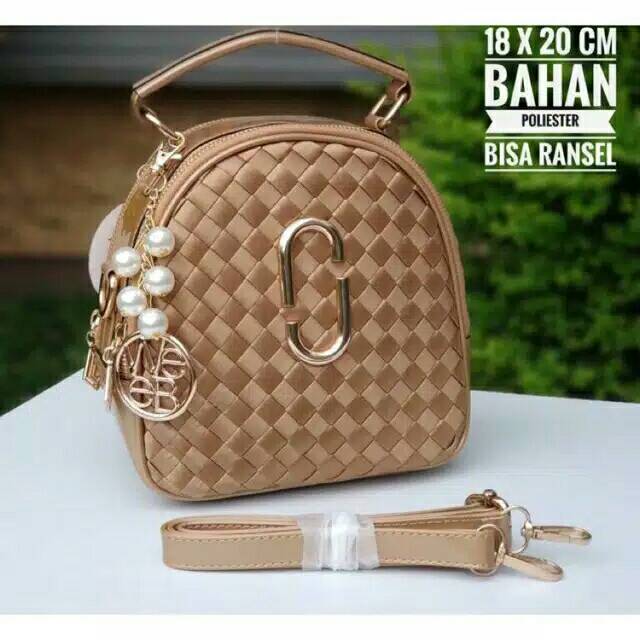 WEBE RANSEL ALICE WANITA ANYAM RAJUT APPPLE OVAL ALICE