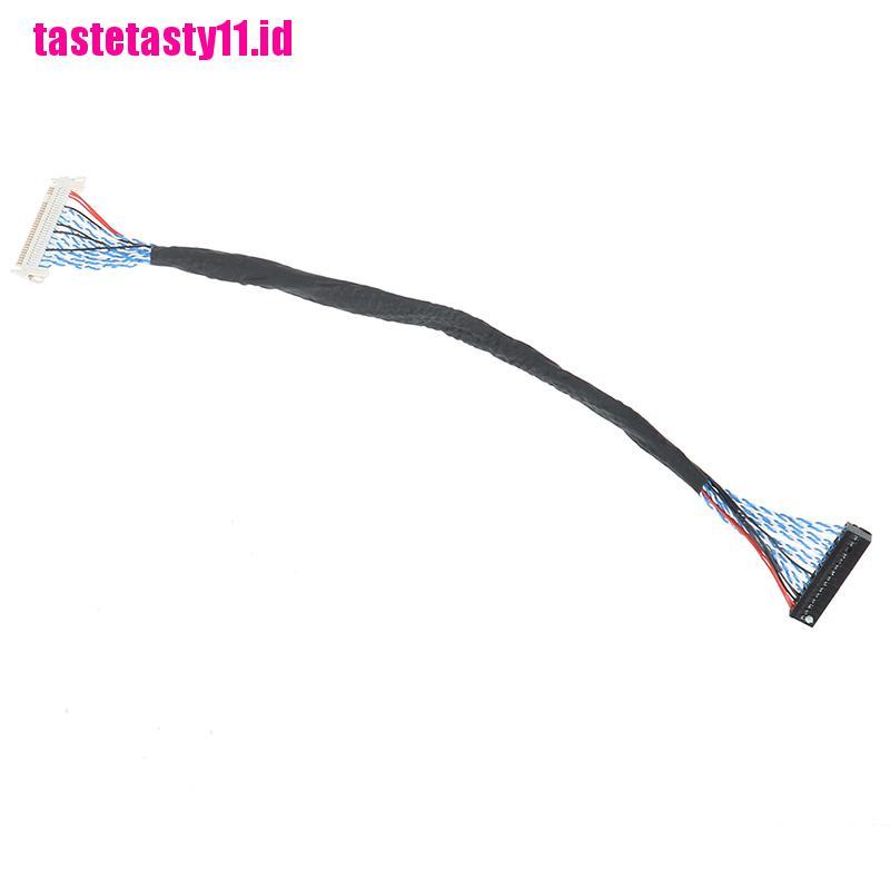 【TTID】250mm with hooks LVDS Cable FIX S8 30P double 8bit for 17-21 LCD LVDS cab