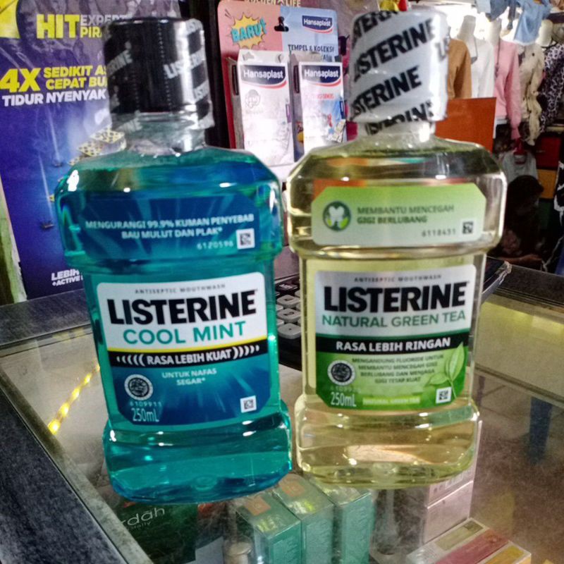 Jual listerine antiseptic mouthwash 250ml Shopee Indonesia