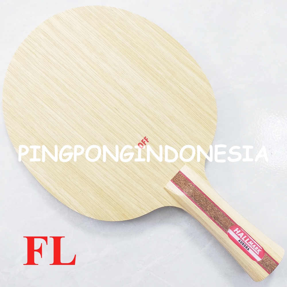 Hallmark Aurora - Kayu Pingpong Blade Tenis Meja Bet Bat Defensive Allround