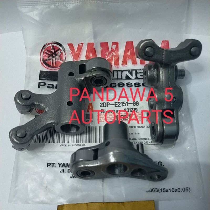 PLATUK ARM VALVE ROCKER PLATUK KLEP SET YAMAHA NMAX 155 AEROX 155 ORIGINAL IN DAN EX
