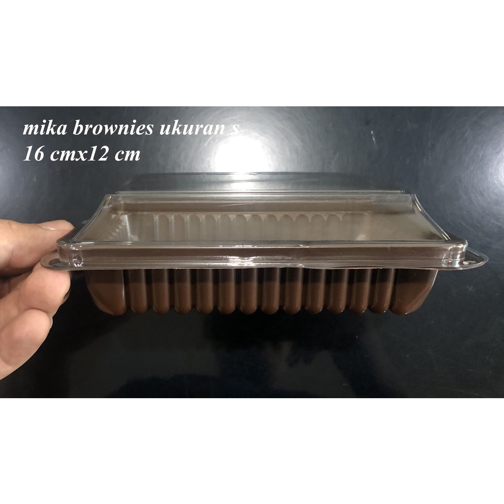 Mika brownies/ Box mika brownies/kotak brownies harga per 1set