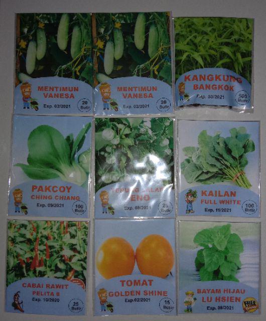 Benih Biji Bibit Sayuran/sayur Pakchoy Ching Chiang