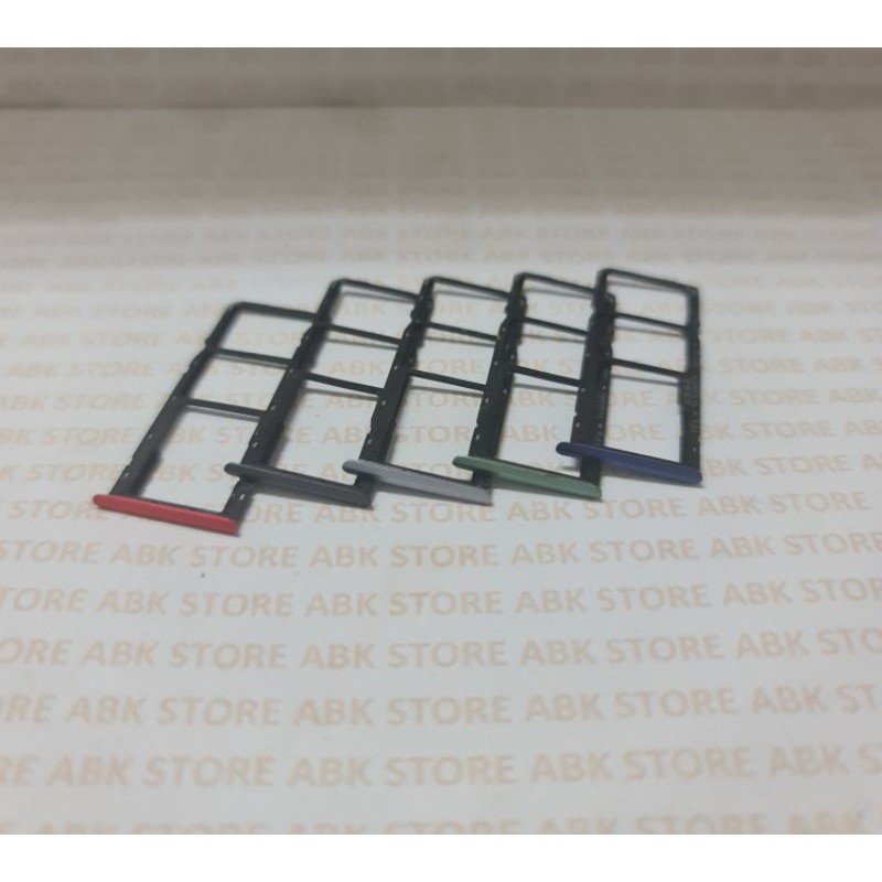 Simtray Simlock Slot Sim Tempat Kartu Simcard Realme C11 - C12 - C15 Original