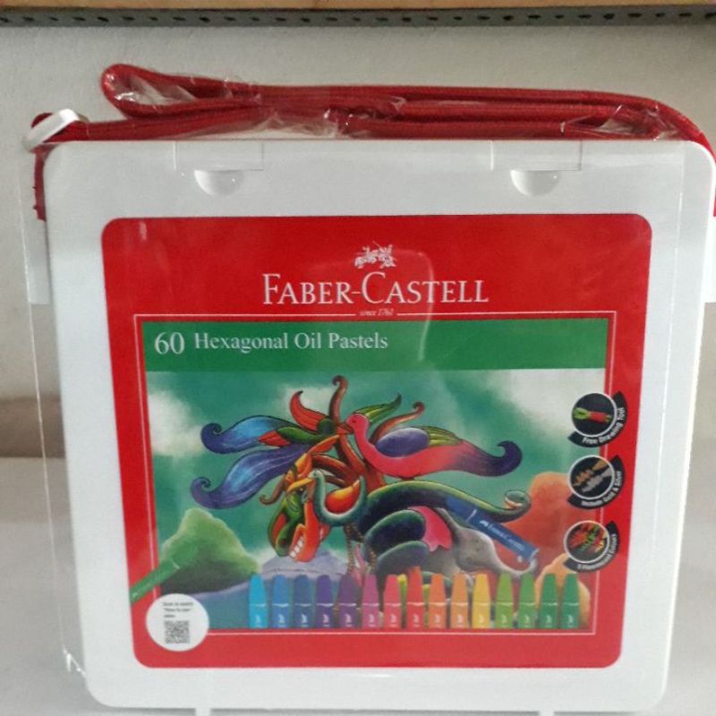 

Crayon/ Oil Pastel Faber castell 60 colours/ Hexagonal oil Pastel