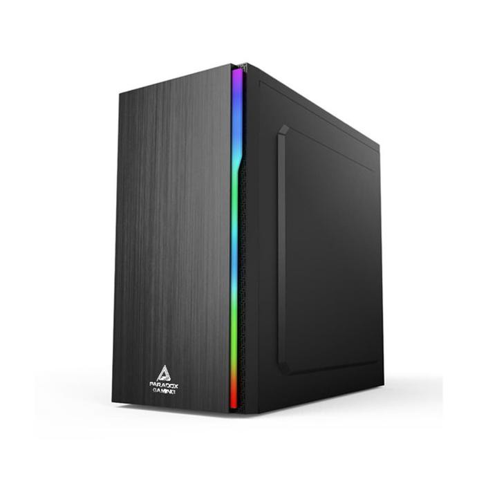 Ready...Ready...Ready...] Pc Casing Paradox Gaming Blackridge + Led Strip Rgb
