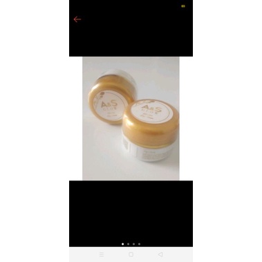 A&S glow cream siang malam paket normal