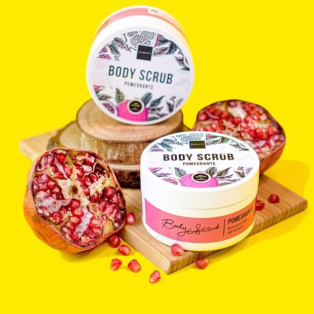 SCARLETT WHITENING BODY SCRUB ORIGINAL - LULUR PEMUTIH KULIT PERAWATAN KECANTIKAN ASLI BPOM