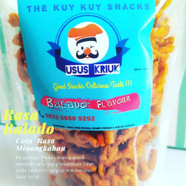 

Kripik Usus gurih renyah
