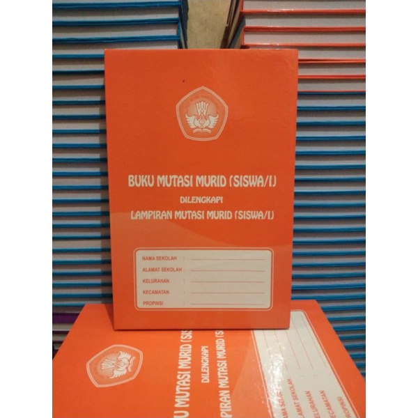 

Buku mutasi murid(siswa/i) dilengkapi lampiran mutasi murid