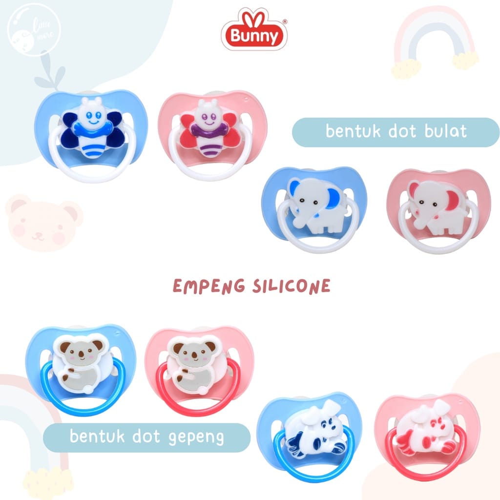 ❣️Rakkistore99❣️ Lusty Bunny Empeng Bayi Baby Pacifier Silicone