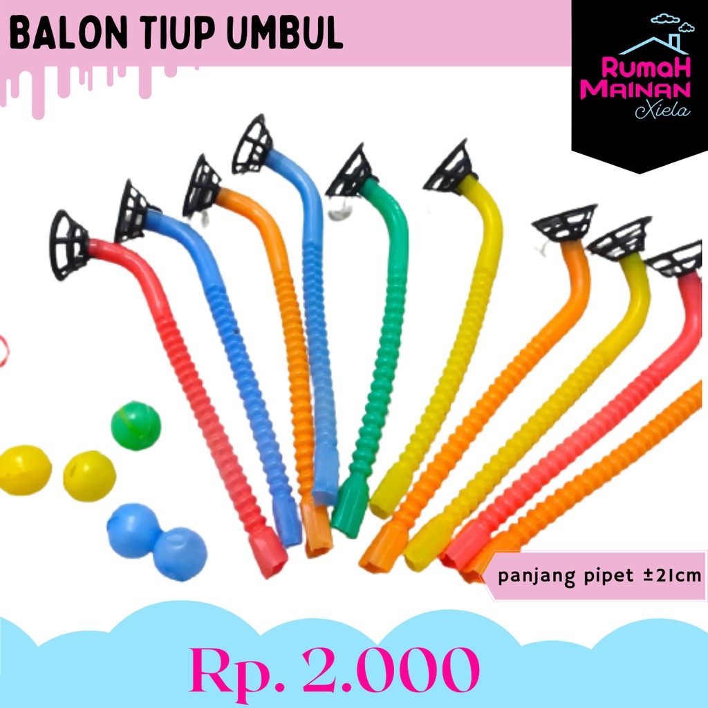 BALON TIUP UMBUL - MAINAN JADUL TRADISIONAL ANAK 90AN - 1214