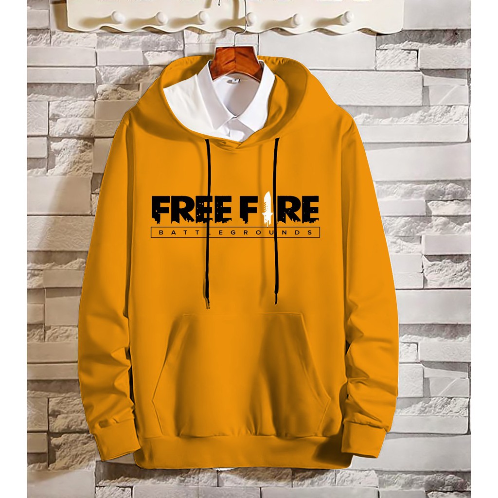 Hoodie Pria / Hoodie Jumper FF / Jaket Pria / Sweater Diskon / Hoodie FREEFIRE