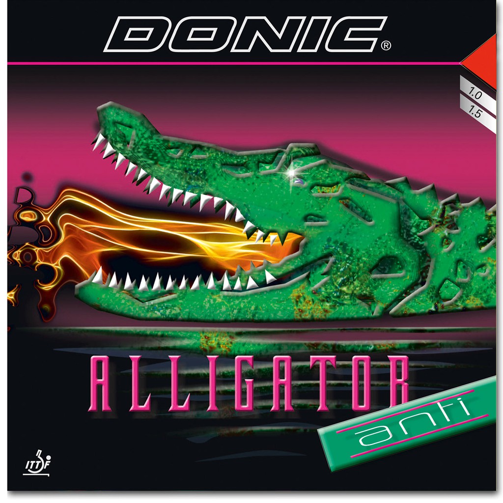 DONIC Alligator Anti Spin Karet Pingpong