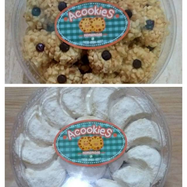 

Cookies peanut thumb , putri salju , semprit susu, semprit milo, kue koin keju