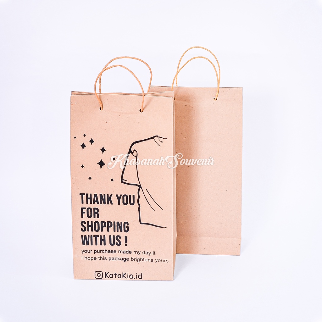 

paperbag custom ukuran dan custom sablon