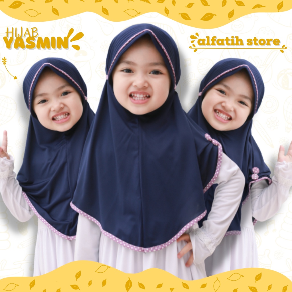 Jilbab Anak yasmin Nadian Jilbab anak lucu murah khimar anak  hijab anak tanggung kerudung anak termurah hijab jersey Jilbab Anak list hijab anak terlaris kerudung anak 5-8tahun