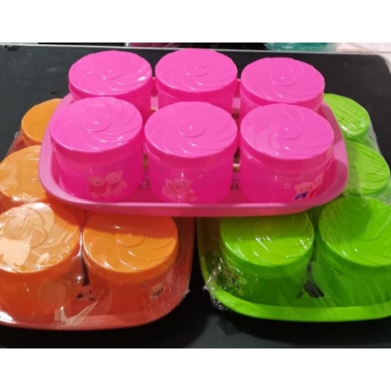 toples 6 set + nampan printing