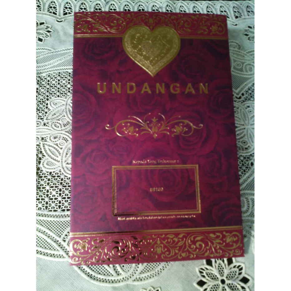 Blangko Undangan Kosong - Erba 88180