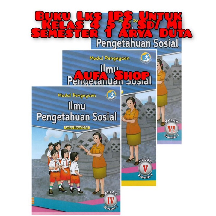 Lks IPA IPS Kelas 4 5 6 SD Semester 1 Arya duta