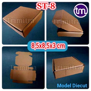 Kotak Kardus St 26 Karton Box Coklat Polos Packing Kemasan Aksesoris Shopee Indonesia