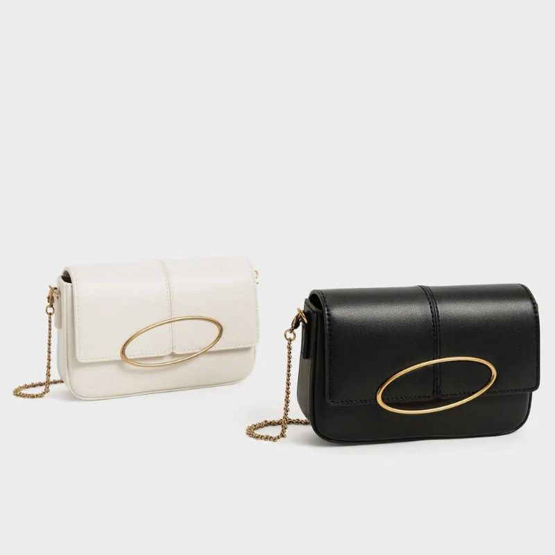 5.5 SALE | CK Metallic Ring Shoulder Bag