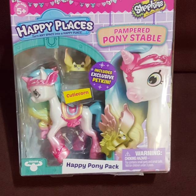 Happy places Pony stable shopkins