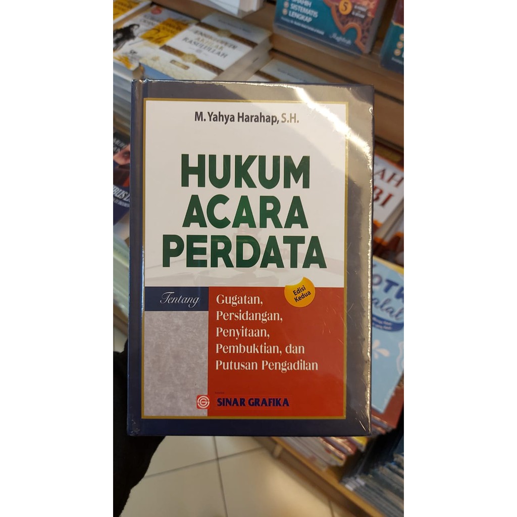 Buku Hukum Acara Perdata Edisi 2 Penulis Yahya Harahap