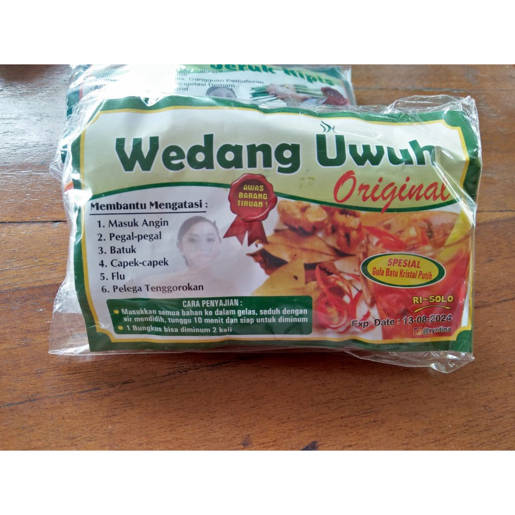 

Minuman Kesehatan Wedang Uwuh