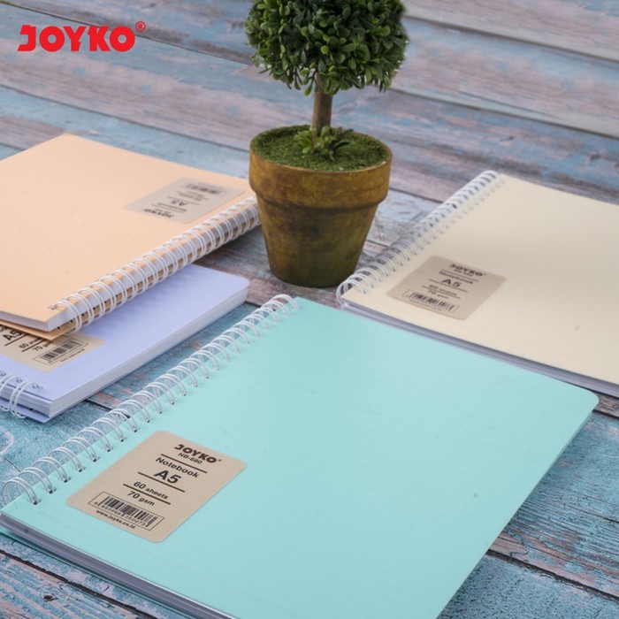

JOYKO NOTEBOOK DIARY A5 60 SHEETS / BUKU CATATAN BERGARIS NB-680