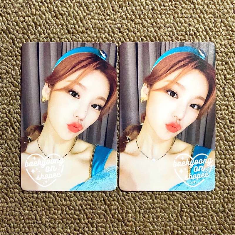 PC ITZY No Bad Days NBD May Yeji Photocard